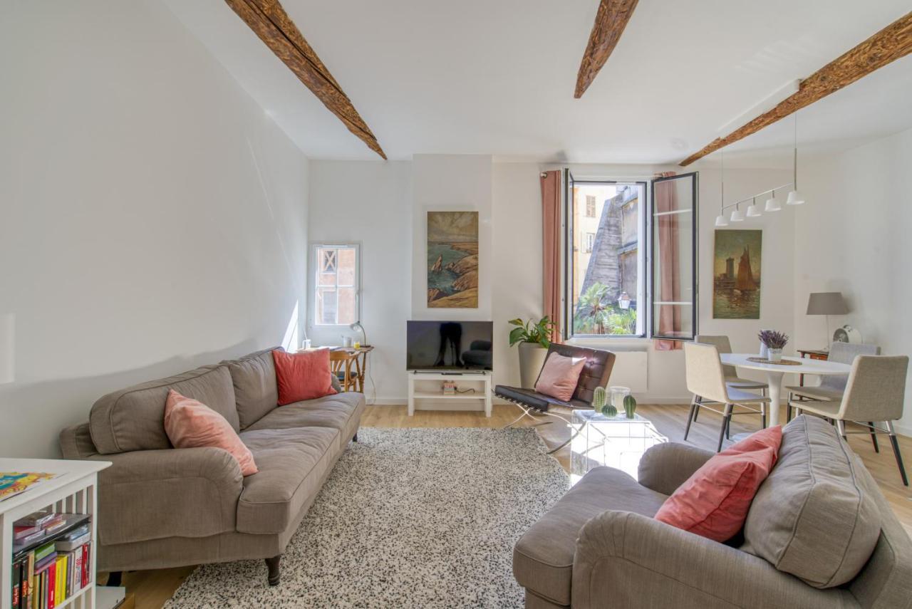 St Jobis - Charmant Appartement, Moderne Et Refait A Neuf, Vieux-Nice Exterior photo
